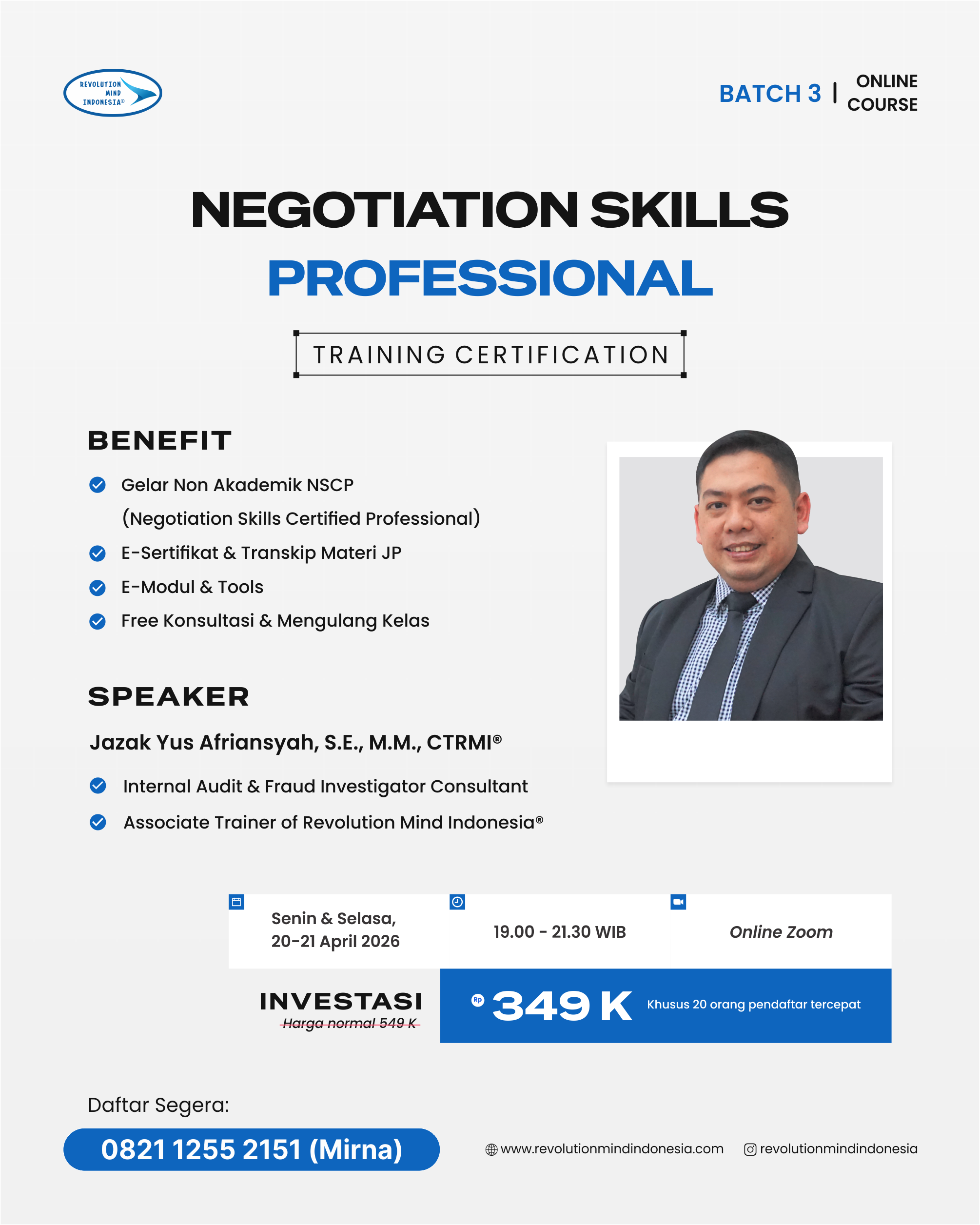 NEGOTIATION SKILLS PROFESSIONAL 3 NEGOTIATION SKILLS PROFESSIONAL 3