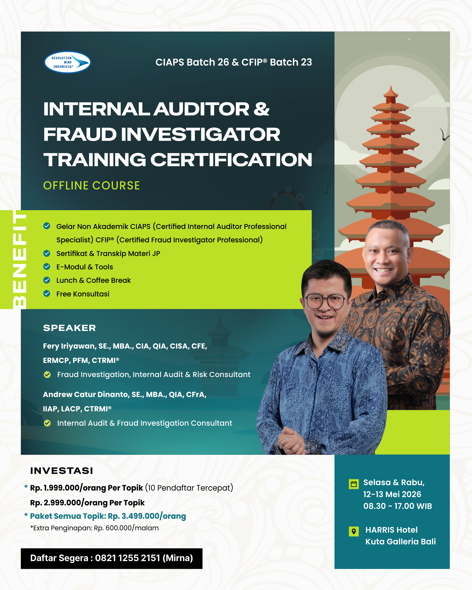 FRAUD INVESTIGATOR & INTERNAL AUDITOR-1
