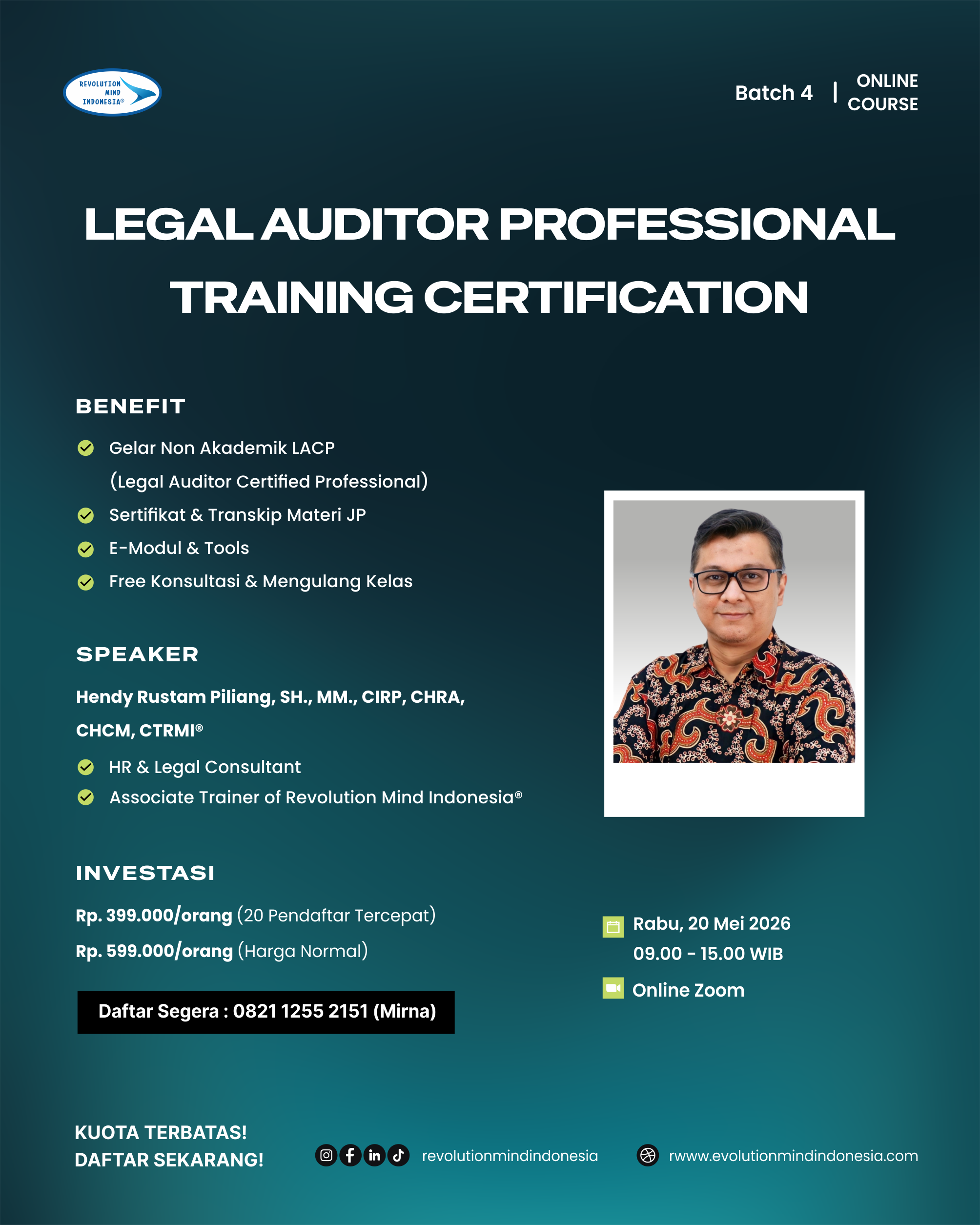LEGAL AUDITOR PROFESSIONAL