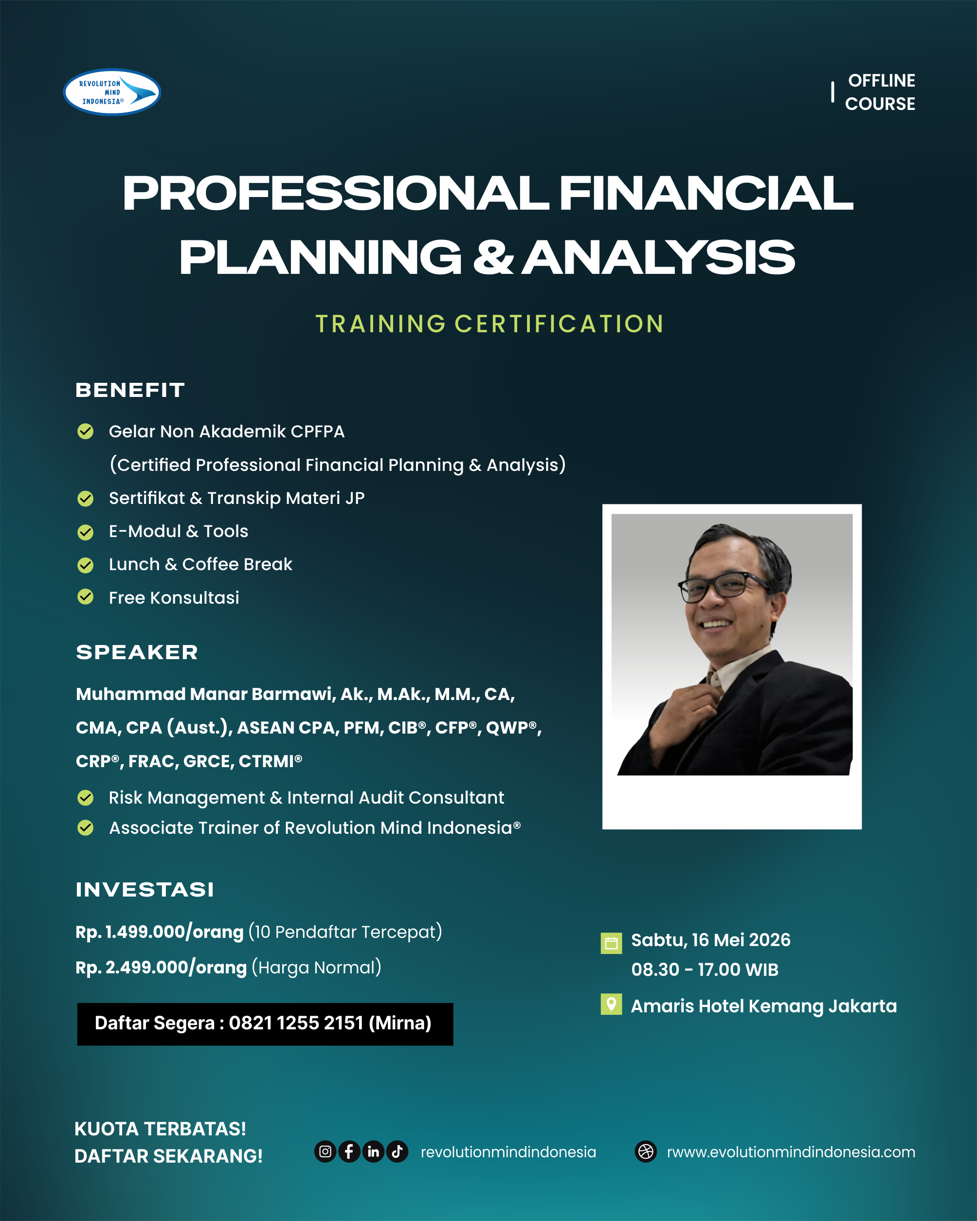 PROFESSIONAL FINANCIAL PLANNING & ANALYSIS OFFLINE