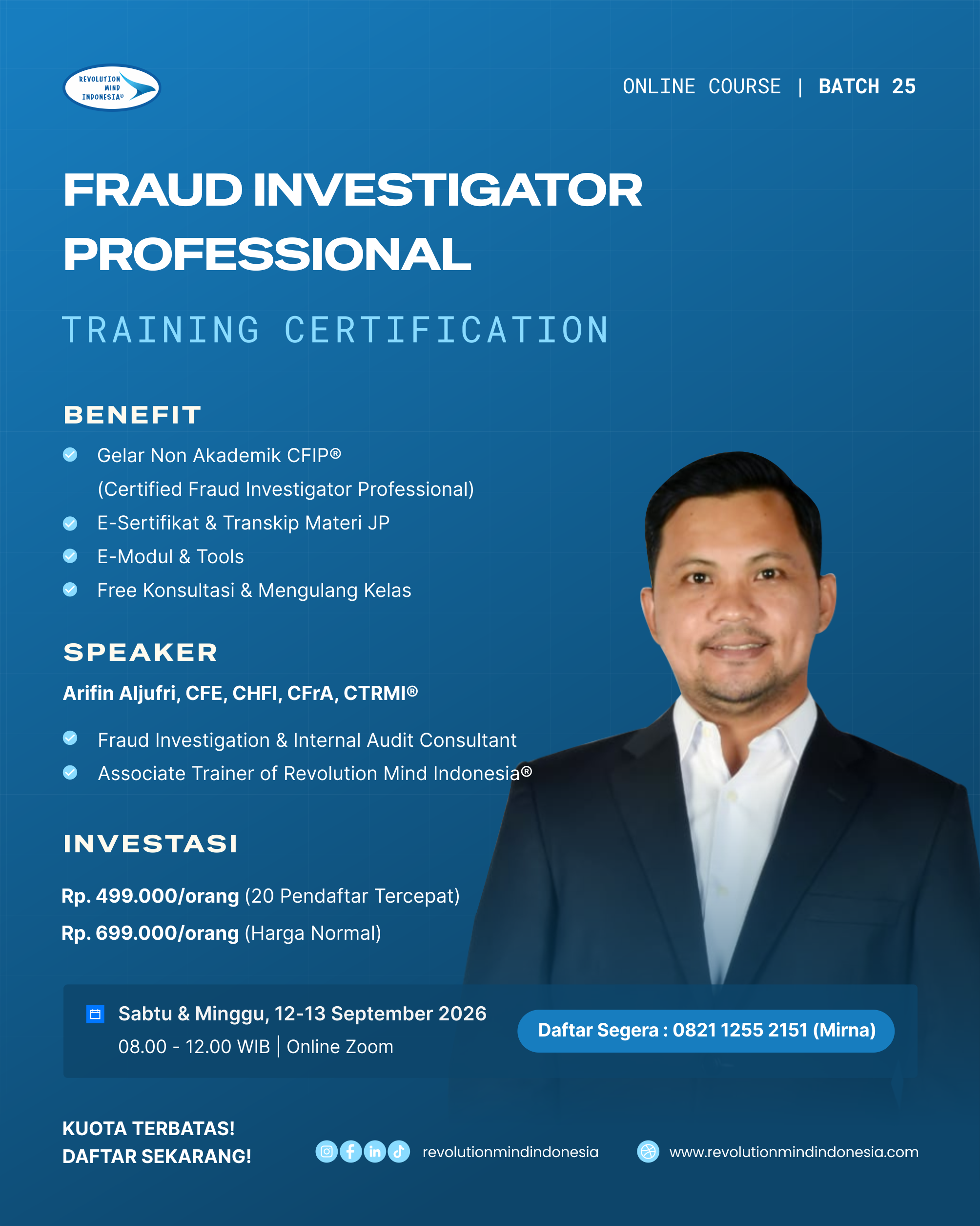 FRAUD INVESTIGATOR PROFESSIONAL 25