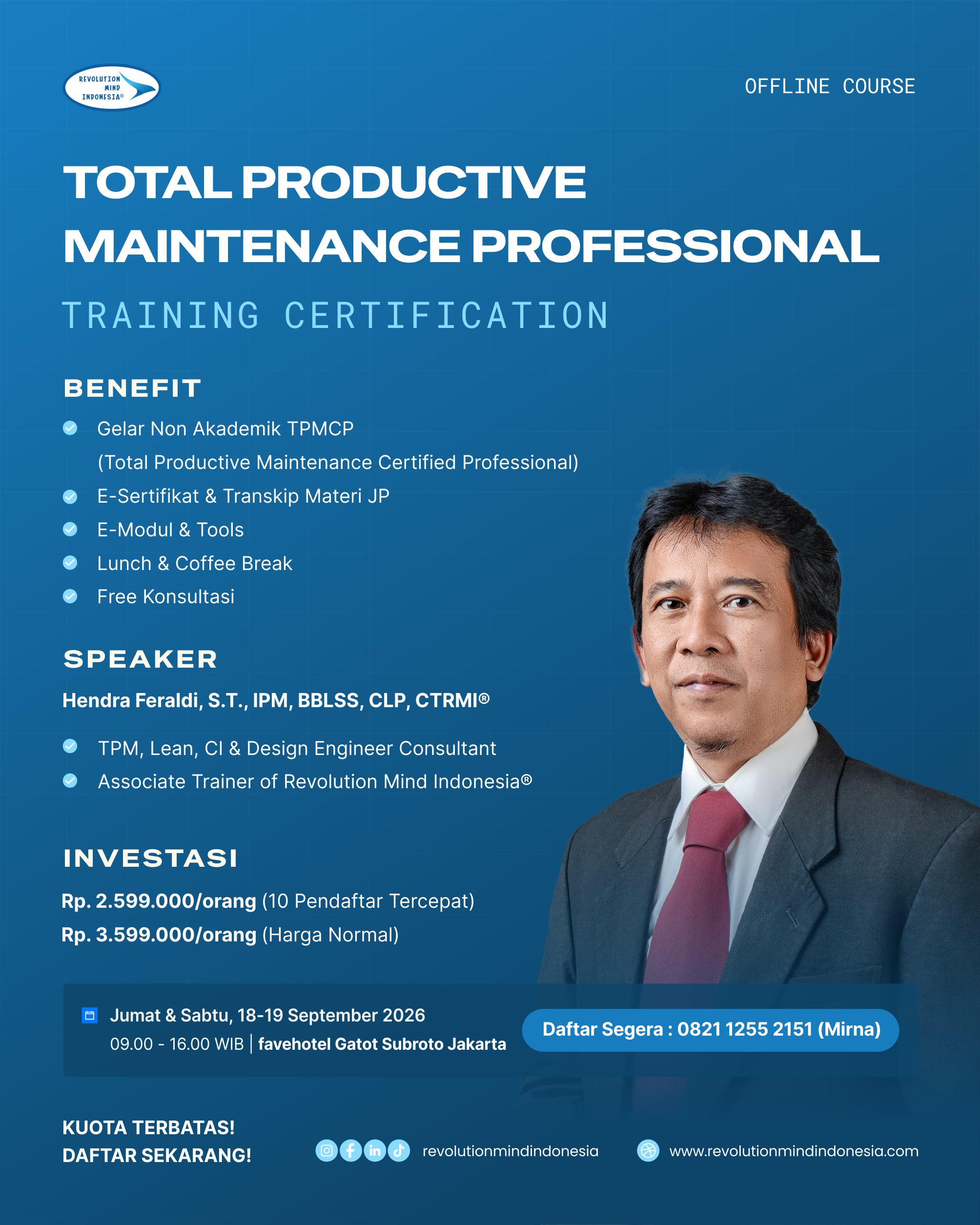 TOTAL PRODUCTIVE MAINTENANCE PROFESSIONAL