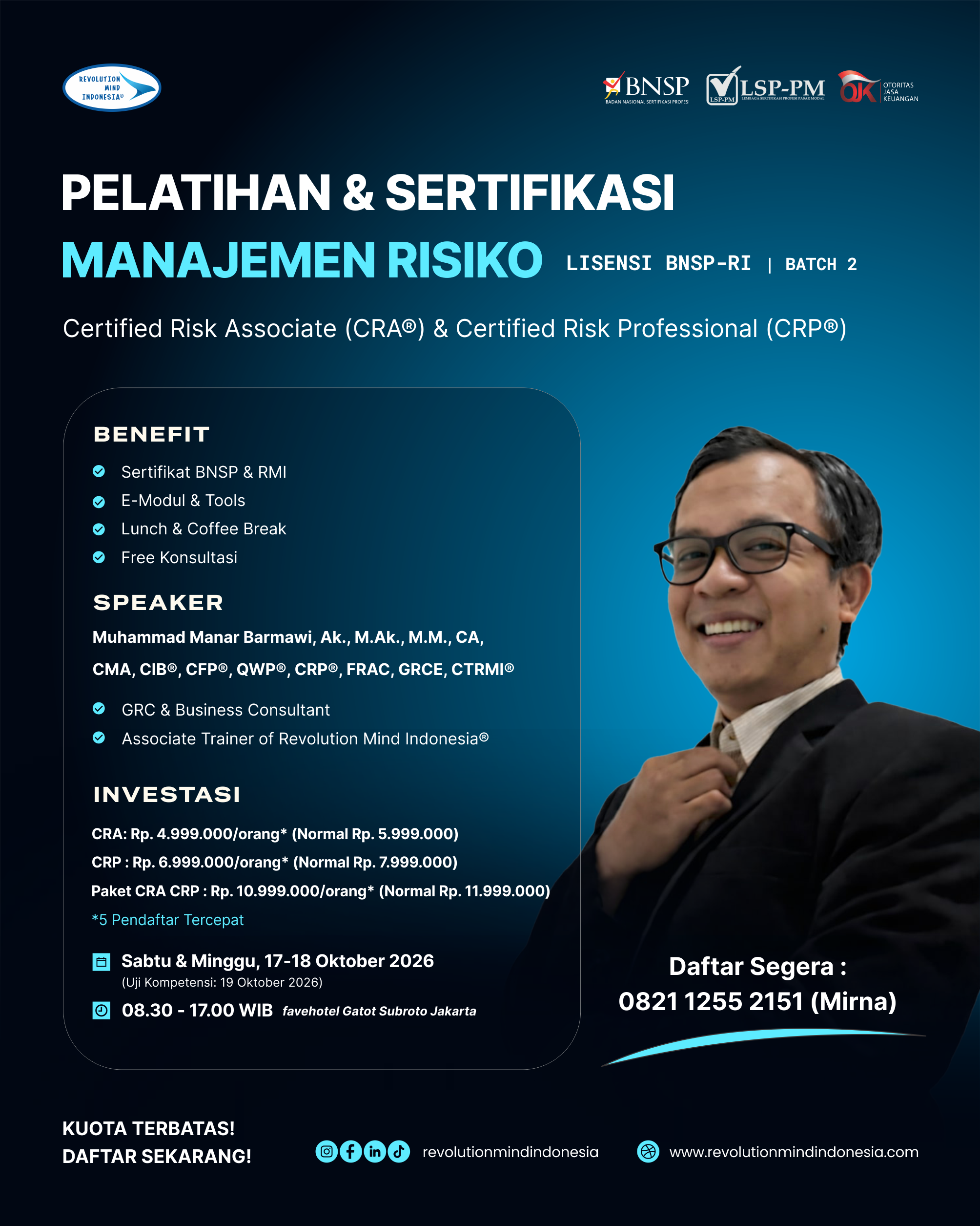 PELATIHAN & SERTIFIKASI MANAJEMEN RISIKO (2)