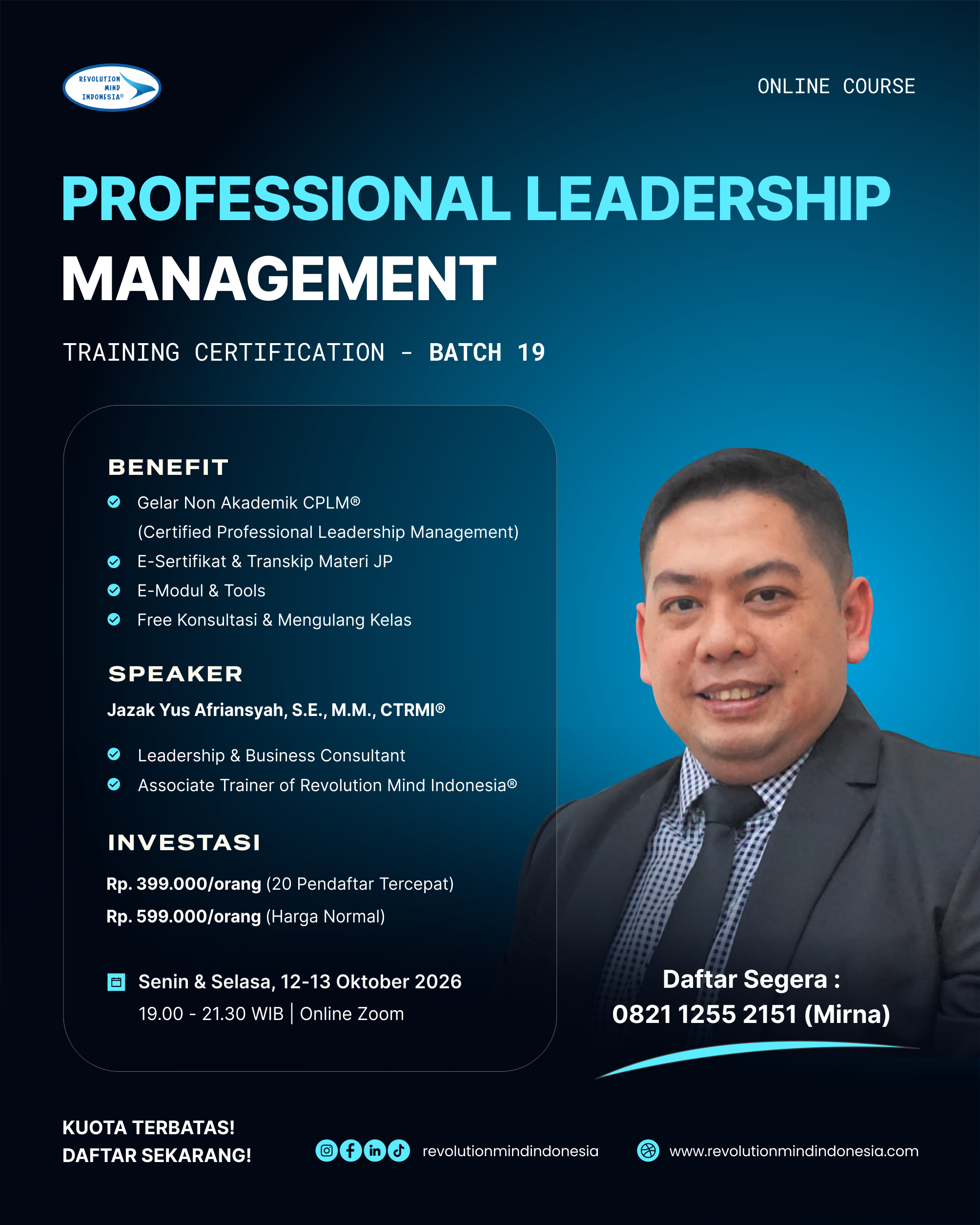 PROFESSIONAL LEADERSHIP MANAGEMENT 19