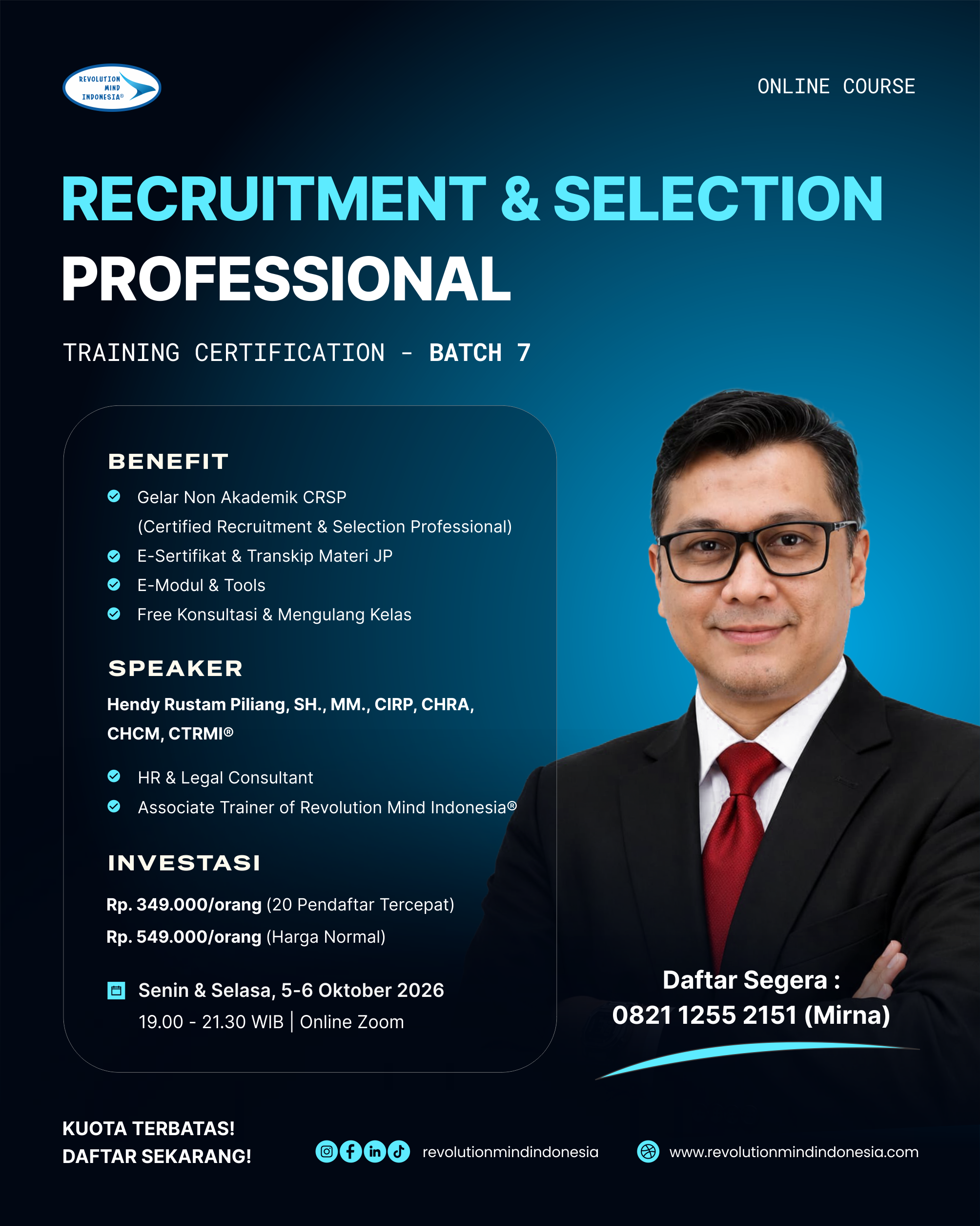 RECRUITMENT & SELECTION PROFESSIONAL 7