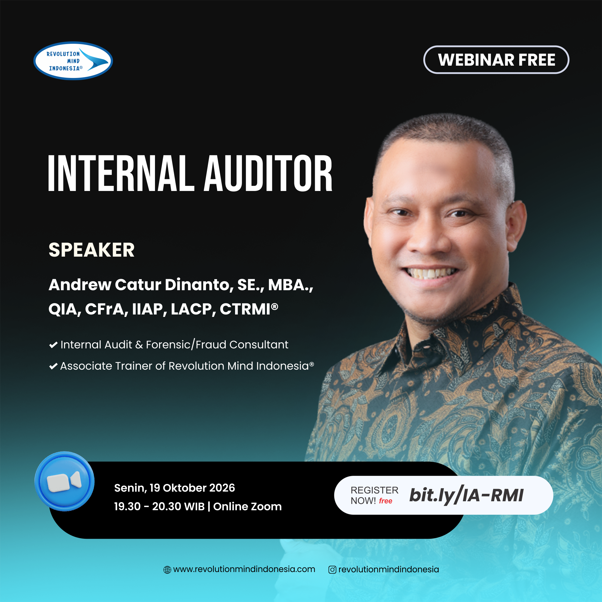 WEBINAR INTERNAL AUDITOR